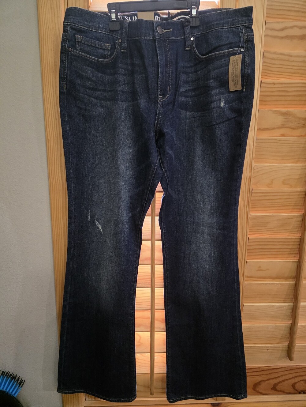 DKNY Dark Indigo Flare Jeans